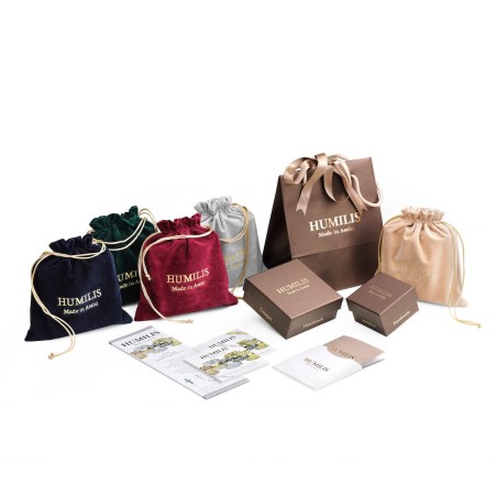 Cinturino collezione Accessori per bracciale Segno in pelle marrone