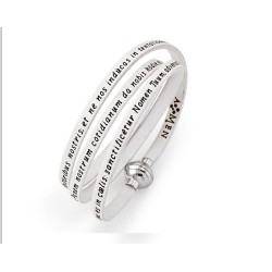 Bracciale amen - Padre Nostro - latino