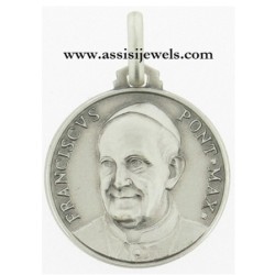 925 sterling silver Pope Francis medal