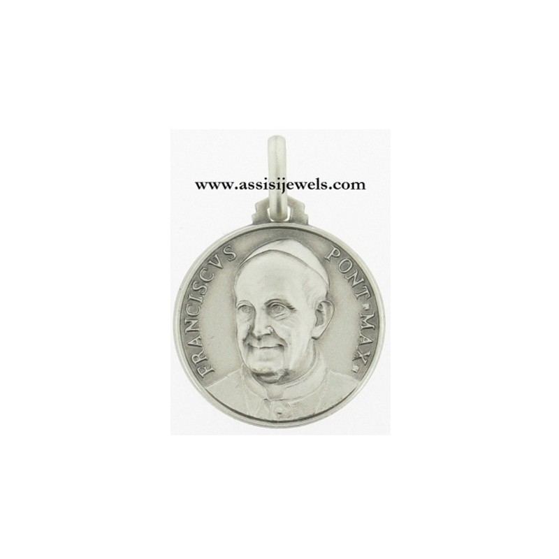 Medaglia di Papa Francesco argento 925