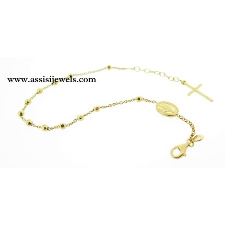 Bracciale rosario argento 925