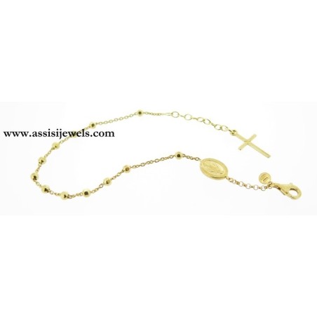 Bracciale rosario argento 925