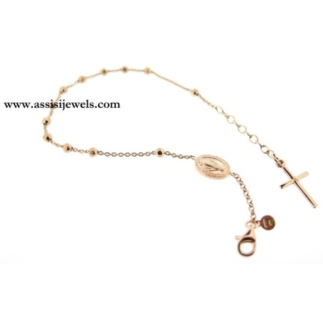 Bracciale rosario argento 925