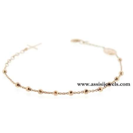 Bracciale rosario argento 925