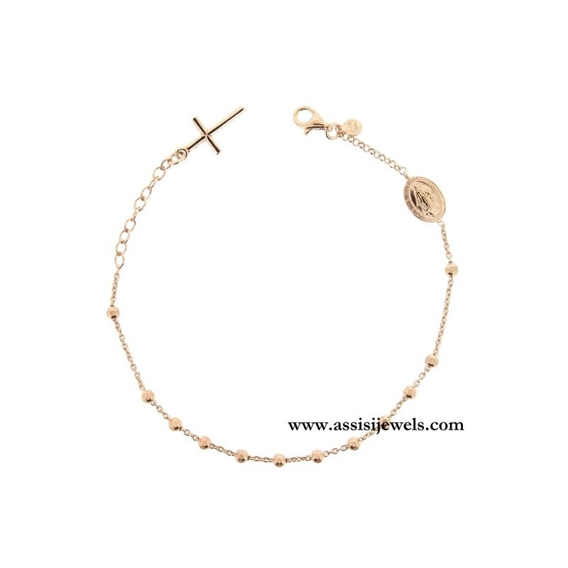 Bracciale rosario argento 925