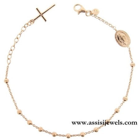 Bracciale rosario argento 925