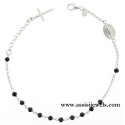 925 sterling silver rosary bracelet