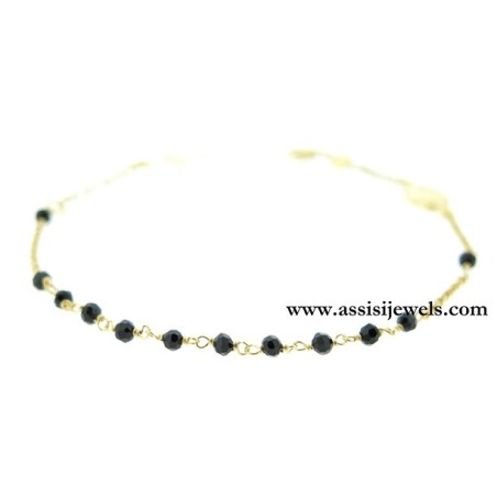 925 sterling silver rosary bracelet