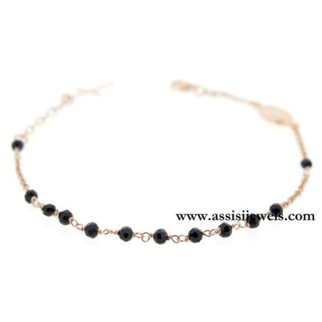 Bracciale rosario argento 925