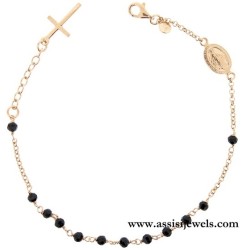 925 sterling silver rosary bracelet