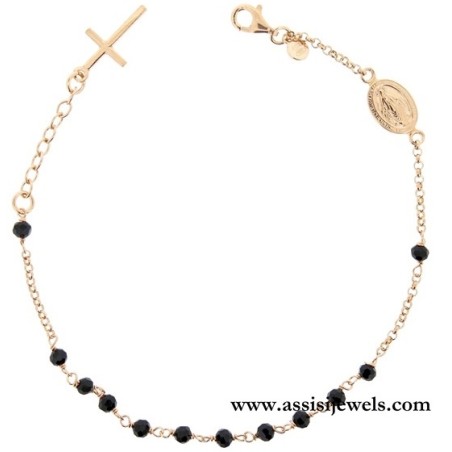 Bracciale rosario argento 925