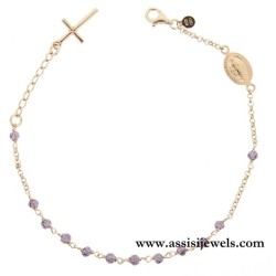 Bracciale rosario argento 925