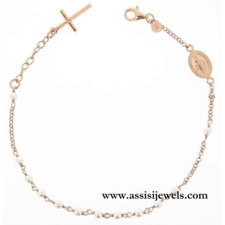 Bracciale rosario argento 925