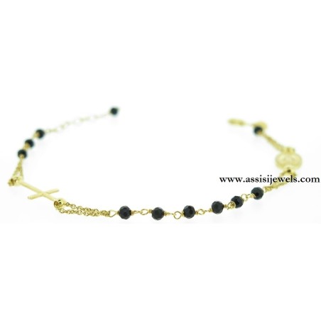 925 sterling silver rosary bracelet