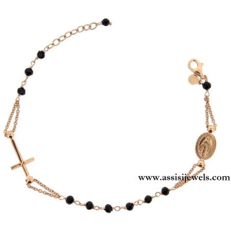 925 sterling silver rosary bracelet