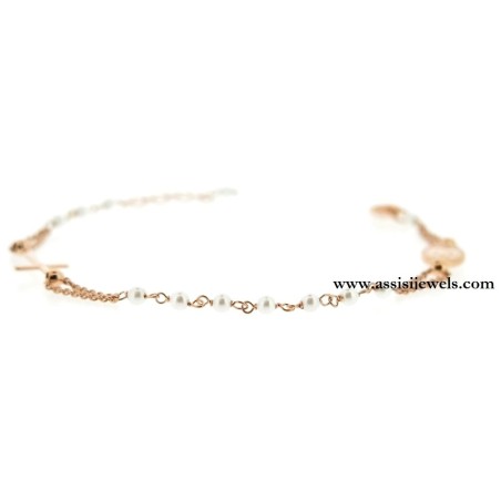 Bracciale rosario argento 925