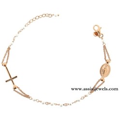 925 sterling silver rosary bracelet