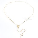 925 sterling silver rosary necklace