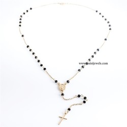 Collana rosario argento 925