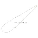 Collana rosario argento 925