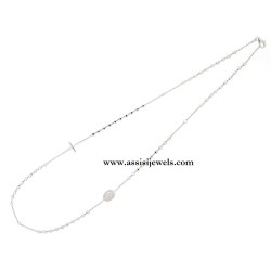 Collana rosario argento 925