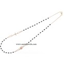925 sterling silver rosary necklace