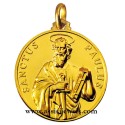 18 kt gold Saint Paul medal