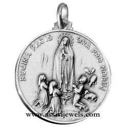 Medaglia Madonna di Fatima argento 925