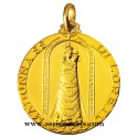 18 kt gold Madonna of Loreto medal