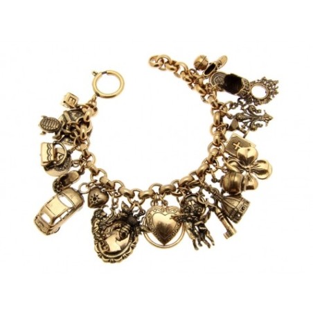 Alcozer & J. brass bracelet