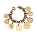 Alcozer & J. brass bracelet