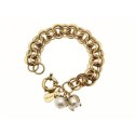 Alcozer & J. brass bracelet