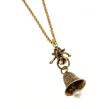 Alcozer & J. brass necklace