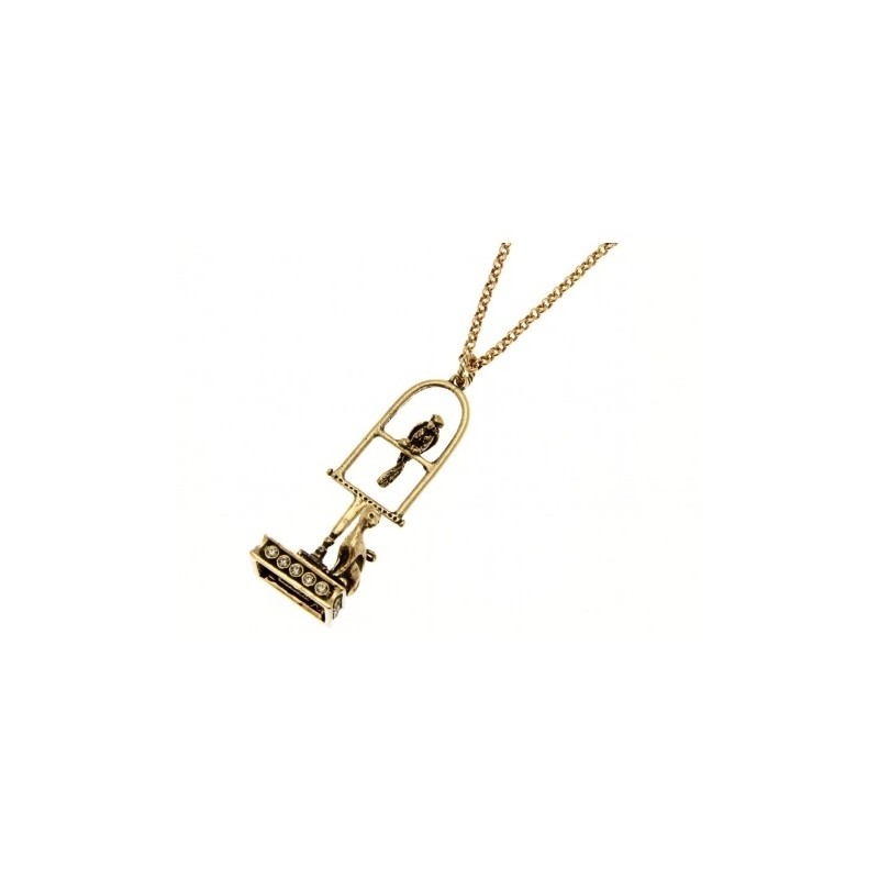 Alcozer & J. brass necklace