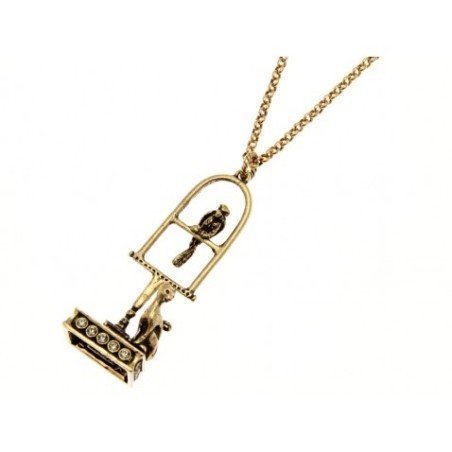 Alcozer & J. brass necklace