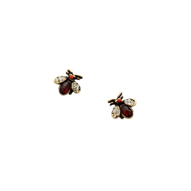 Alcozer & J. brass earrings