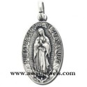 Medaglia Madonna di Guadalupe argento 925