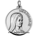 Medaglia Madonna di Medjugorje argento 925