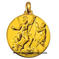 Medaglia di sant' andrea oro 18 kt