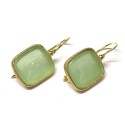 Michelangelo gioielli glass paste intaglio earrings