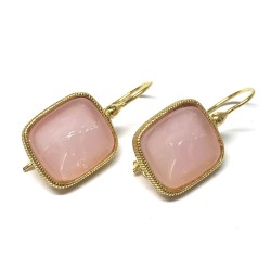Michelangelo gioielli glass paste intaglio earrings