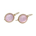 Michelangelo gioielli glass paste intaglio earrings