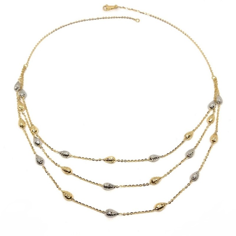 Collana Novello oro 18 kt