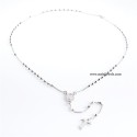 925 sterling silver rosary necklace
