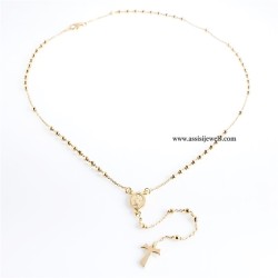 Collana rosario argento 925