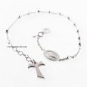 Bracciale rosario argento 925
