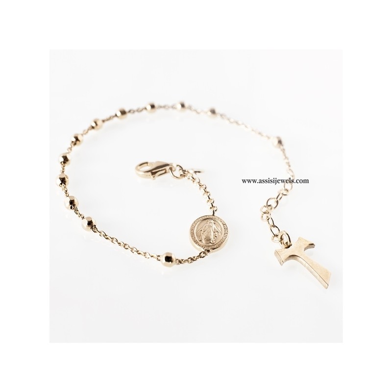 Bracciale rosario argento 925