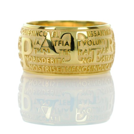 Agios anello Padre Nostro