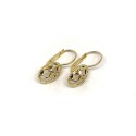 18 kt gold pvz earrings