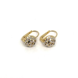 18 kt gold pvz earrings